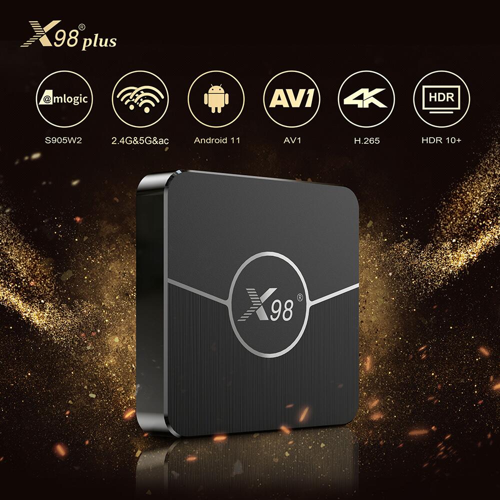 Choose X98PLUS Amlogic S905W2 android tv box for Unparalleled Performance