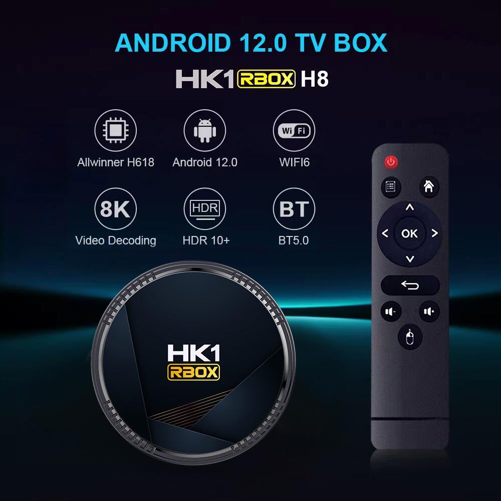 Incredible Sound Quality from HK1 RBOX H8 Allwinner H618 android tv box