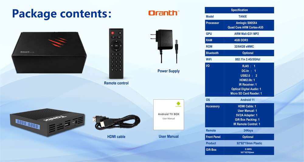 Tanix X4 amlogic S905X4 streaming player: Leading the Way in TV Box Technology