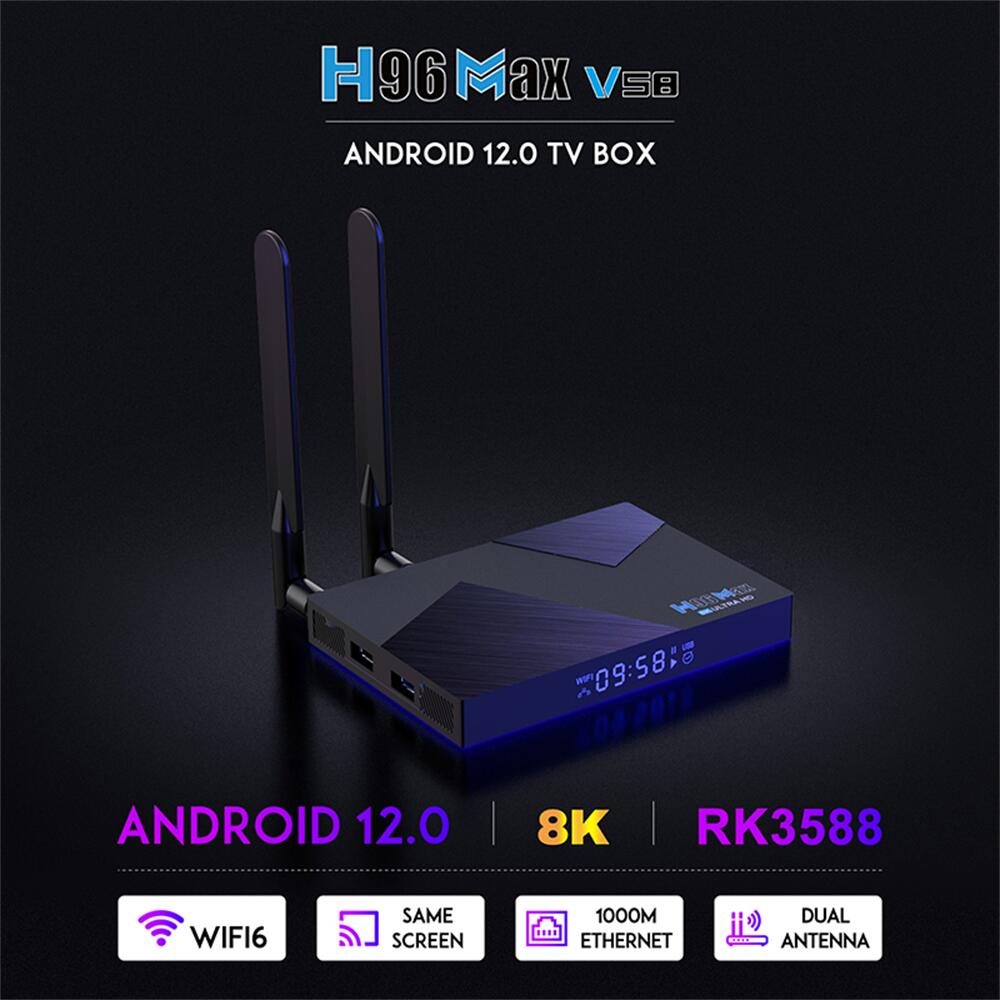 H96 MAX V58 Rockchip RK3588 android tv box: Revolutionizing Home Entertainment