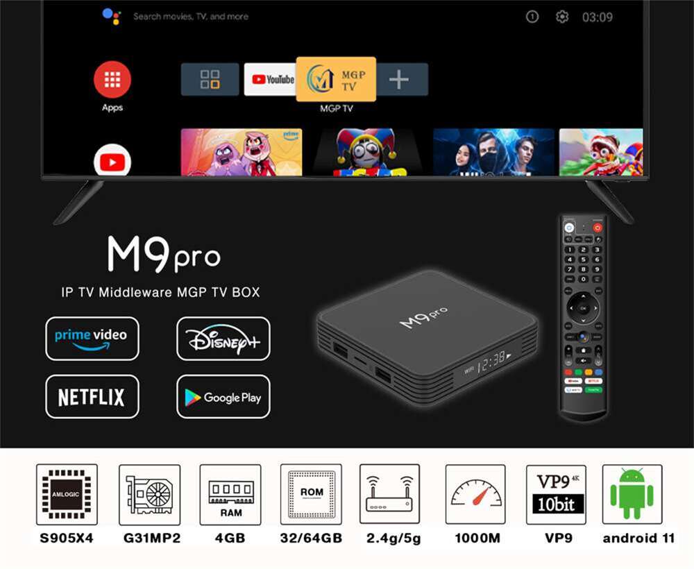 Why M9 Pro amlogic S905X4 smart tv box is Better than the Rest