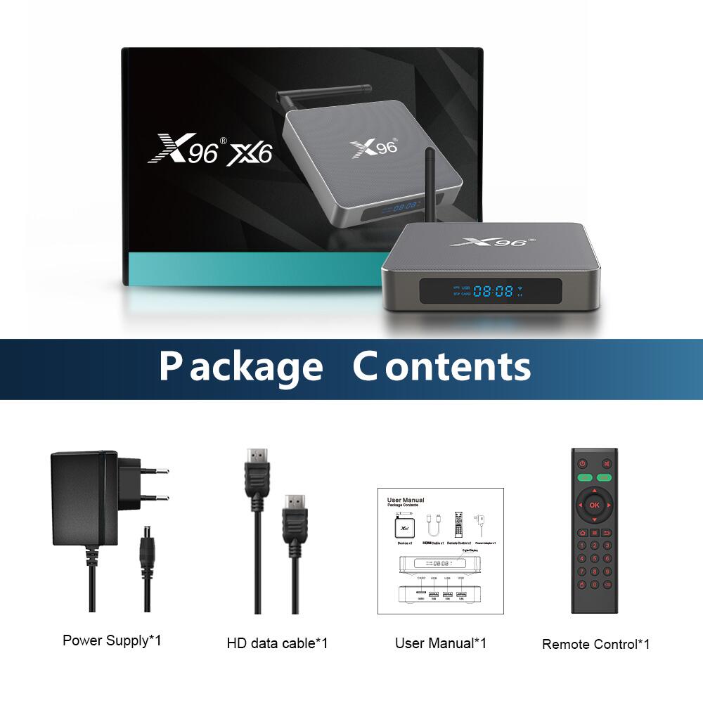 X96 X6 Rockchip RK3566 smart tv box: Where Innovation Meets Entertainment