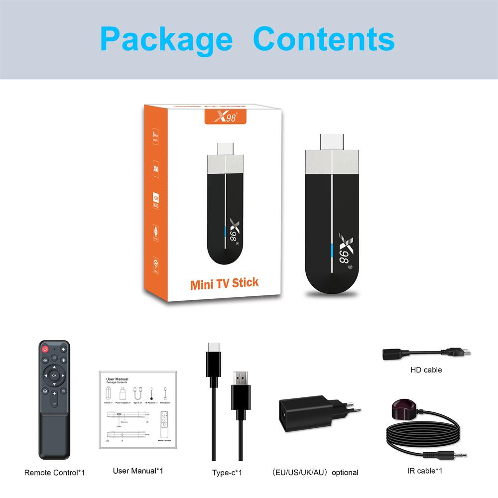 Upgrade Your Entertainment Setup with X98-S500 Amlogic S905y4 android tv stick